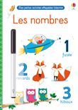 Les nombres - Mes petites activités effaçables Usborne