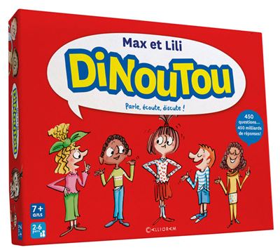Jeu dinoutou max et lili