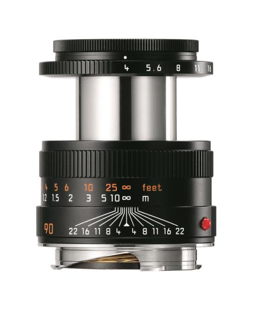 Objectif Hybride Leica Elmar M 90mm f/4 Macro Noir