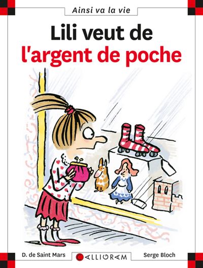 N°30 Lili veut de l'argent de poche - DOMINIQUE SAINT MARS (DE) - cartonné