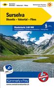 SURSELVA DISENTIS VALSERTAL FLIMS 1:60 000