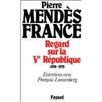 Regard sur la Ve République (1958-1978)