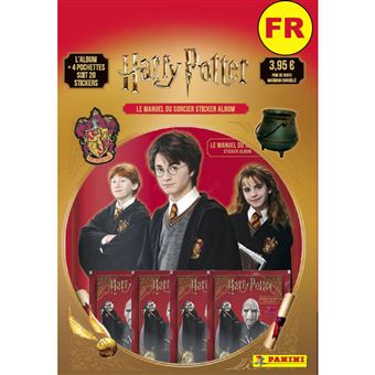 PANINI HARRY POTTER ANTHOLOGIE PACK DE DEMARRAGE 1 ALBUM 4 P