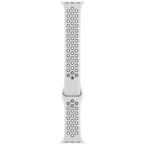 APPLE 44MM PURE PLAT/BLK NIKE SPORT BAND S/M + M/L MTMY2ZM