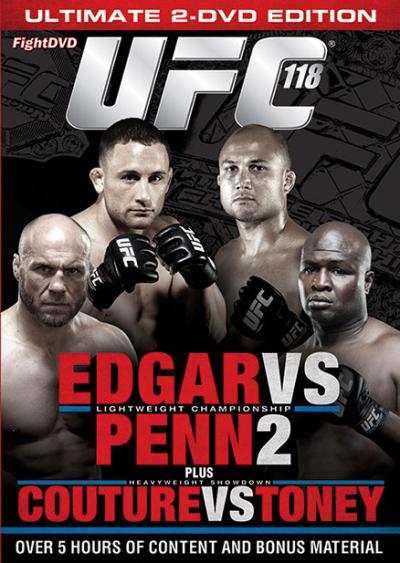 UFC 118 : Edgar vs Penn 2 - Couture vs Toney Coffret 2 DVD
