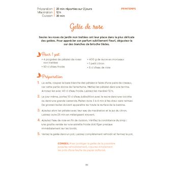 Confitures faciles. 25 recettes de saison pour manger sain