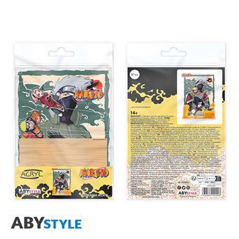 Figurine Acryl Naruto Diorama Équipe 7