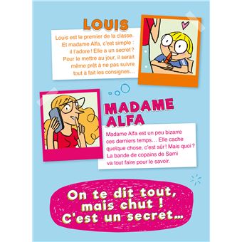 Sami et Julie BD : Le secret de la maîtresse