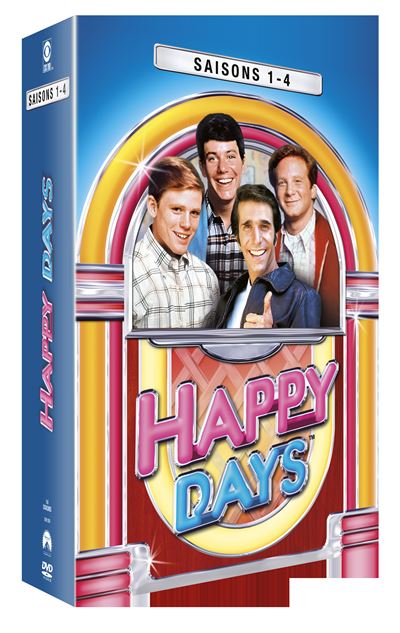 Coffret Happy Days Saisons 1 à 4 DVD - DVD Zone 2 - Achat & prix