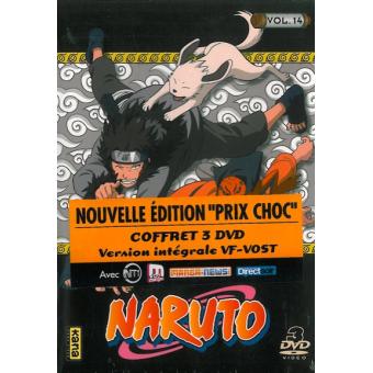 Naruto : coffret 3 dvd vol 14 - DVD Zone 2 - Achat & prix | fnac