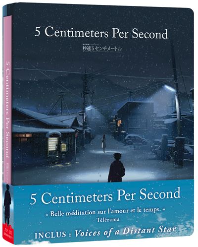 5 CENTIMETERS PER SECOND-FR-BLURAY STEELBOOK