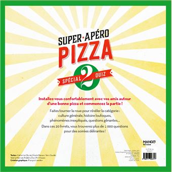 Super apéro pizza spécial quiz