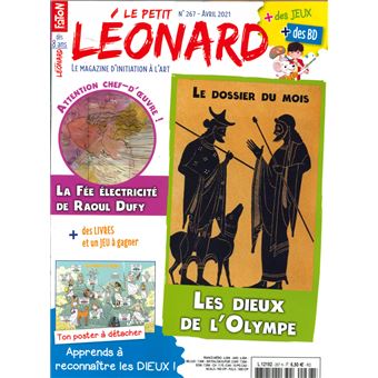 Le Petit Léonard n°267 - Les dieux de l'olympe - Avril 2021