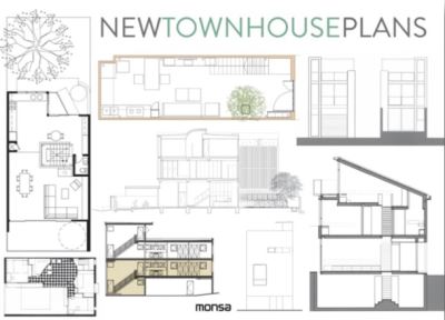 New Town Houses Plans