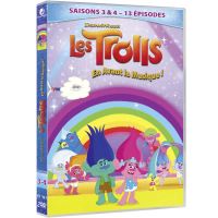 Coffret Trolls en avant la musique Saisons 3 et 4 DVD
