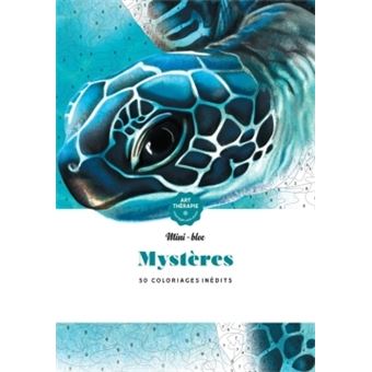 Mini-bloc d'Art-thérapie Mystères