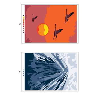 Mini-bloc d'Art-thérapie Mystères