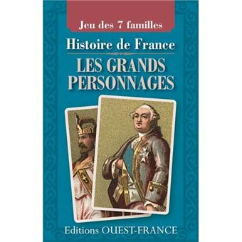 Jeu de 7 familles Histoire - France cartes