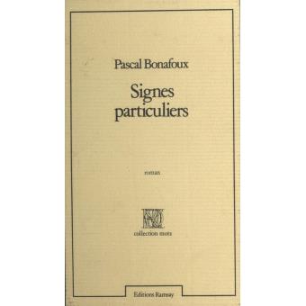 Signes particuliers - 1