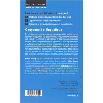 Citoyenneté et République