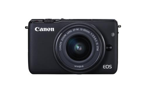 Hybride Canon Eos M10 Noir + Objectif Ef-M 15-45 Mm
