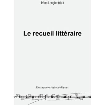 Le recueil littéraire - 1