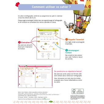 Cocorico je sais lire ! - Cahier d'orthographe avec les P'tites Poules