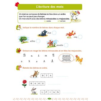 Cocorico je sais lire ! - Cahier d'orthographe avec les P'tites Poules