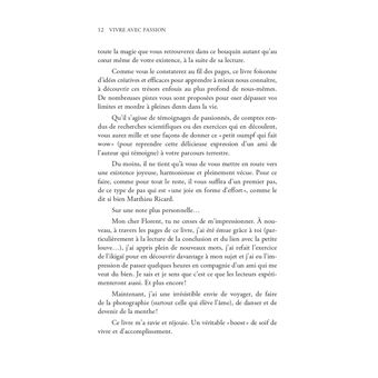 Vivre avec passion