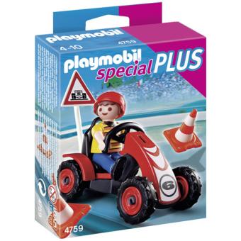 Playmobil 4759 Spécial Plus Enfant avec Kart - Playmobil - Achat & prix