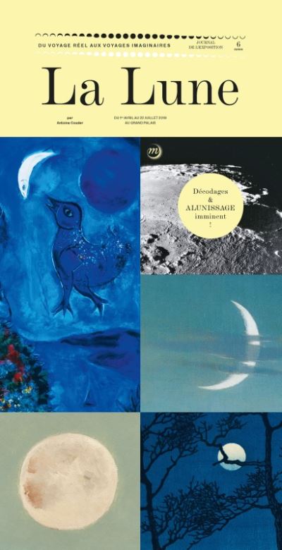 La lune. du voyage réel aux voyages imaginaires - journal
