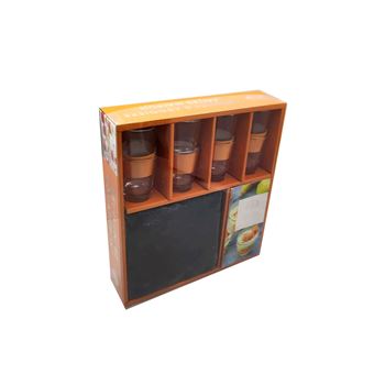 Coffret Verrines et ardoises faites Maison