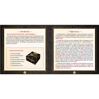 Murder party Sherlock Holmes