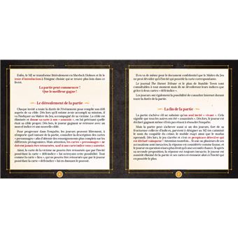 Murder party Sherlock Holmes