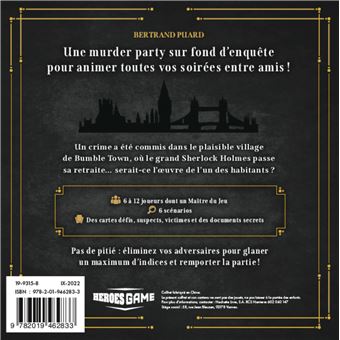 Murder party Sherlock Holmes