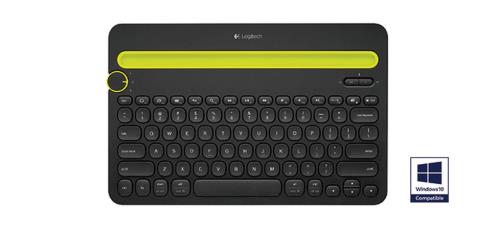 Logitech Multi-Device K480 - Clavier - Bluetooth - Français - noir