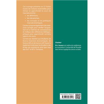 Macroéconomie en fiches
