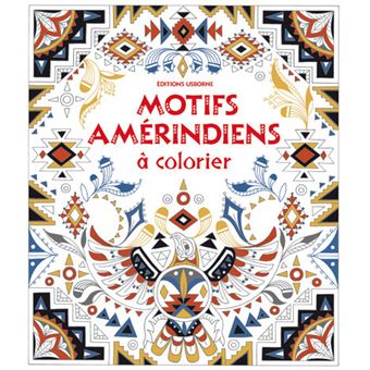 Motifs amérindiens à colorier