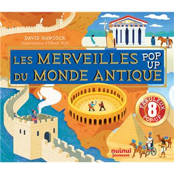 Pop-up historique - Les merveilles du monde antique