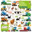 La ferme - Coffret livre et puzzle