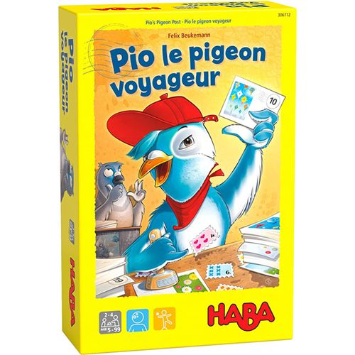 HABA JEU PIO LE PIGEON VOYAGEUR