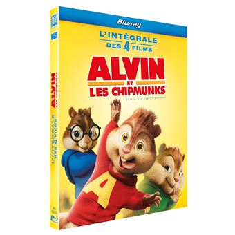 Alvin et les ChipmunksAlvin et les Chipmunks L'intégrale de 1 à 4 Coffret Blu-ray