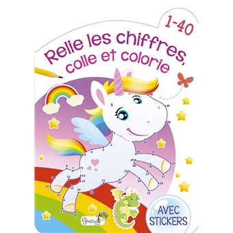 Relie les chiffres de 1 à 40