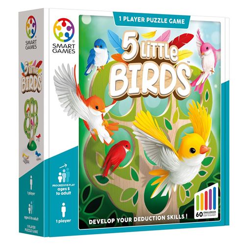 Jeux éducatifs et électroniques 5 Little Birds (60 Opdrachten) Smart Games