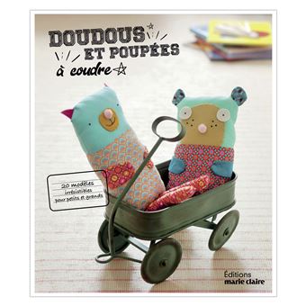 24 doudous et poupées à coudre