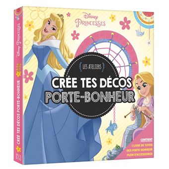 DISNEY PRINCESSES - Coffret Les Ateliers - Crée tes décos porte-bonheur