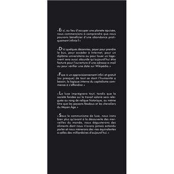 Communisme de luxe - Un monde d'abondance grâce a ux nouvelles technologies