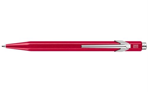 Stylo Bille Caran d'Ache Métallique Rouge