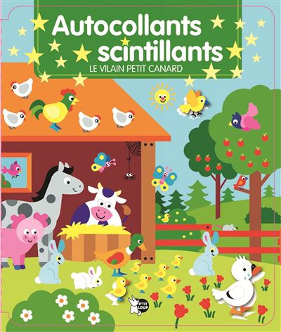 Le Vilain Petit Canard - Autocollants scintillants -  Collectif - broché