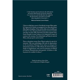 L'écho des silences de Mère